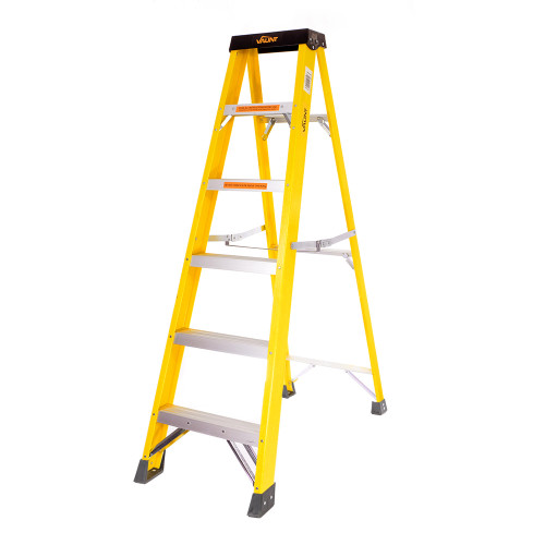 Vaunt Fibreglass Step Ladder 6 Tread 1.67m image