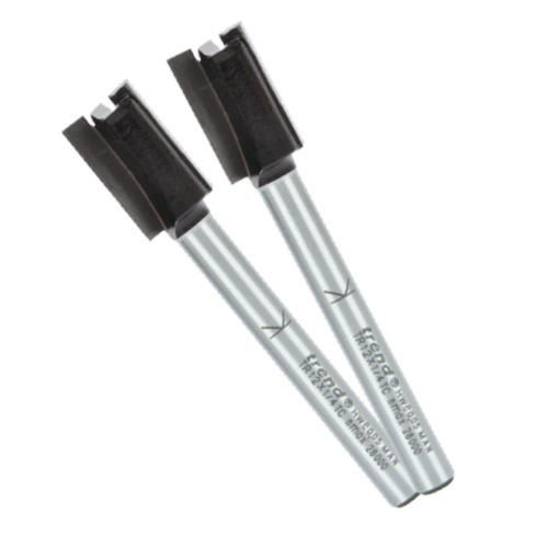 Trend 12mm Straight Cutter (1/4'' Shank) 19mm Flute Pack of 2 image