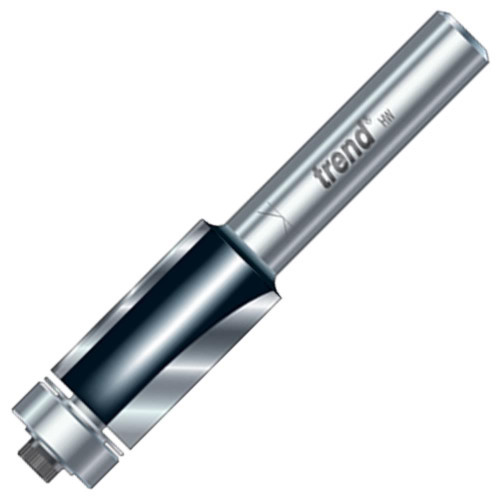 Trend TR28X1/2TC Trend Guided Trimmer 50mm Cut - 1/2'' Shank, 12.7mm Dia image