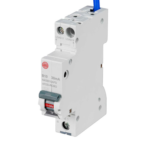 Wylex 10A 30mA B RCBO/AFDD 1MW 1P+SWN image