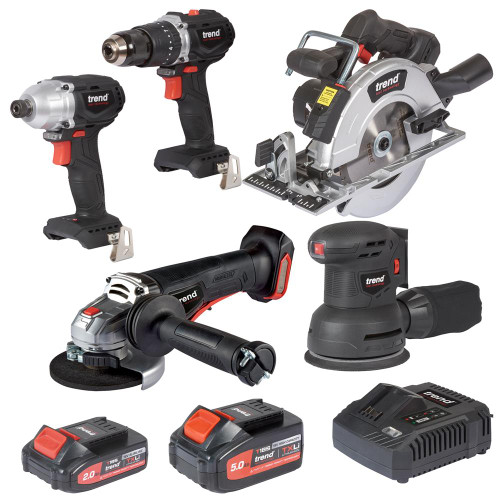 Trend T18S 5 Piece Brushless Cordless Kit image