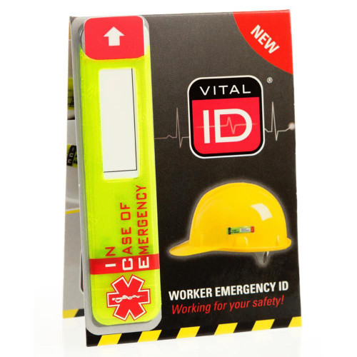 EMERGENCY ID DATA WINDOW STICKER (ICE) image