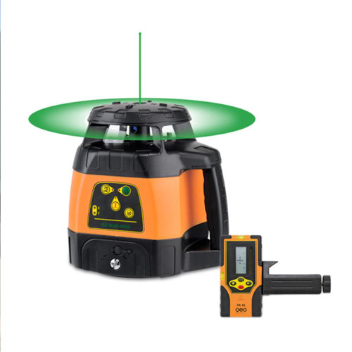 Geo Fennel FL 245HV-GREEN Laser Level with Receiver & Case 1000m image