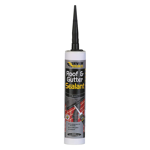 Everbuild Roof and Gutter Sealant, 295ml image Everbuild Roof and Gutter Sealant, 295ml image
