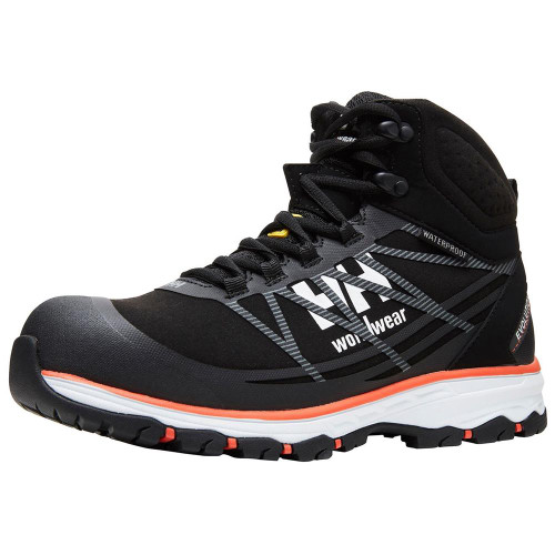 Helly Hansen Chelsea Evolution Mid Boot - Black / Orange image Helly Hansen Chelsea Evolution Mid Boot - Black / Orange image