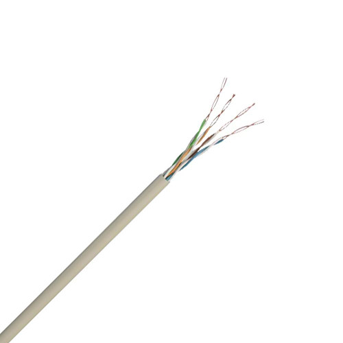 Doncaster Cat5E 4PR Cu UTP PVC Grey Cable 305Mtr box Datasure Premium image