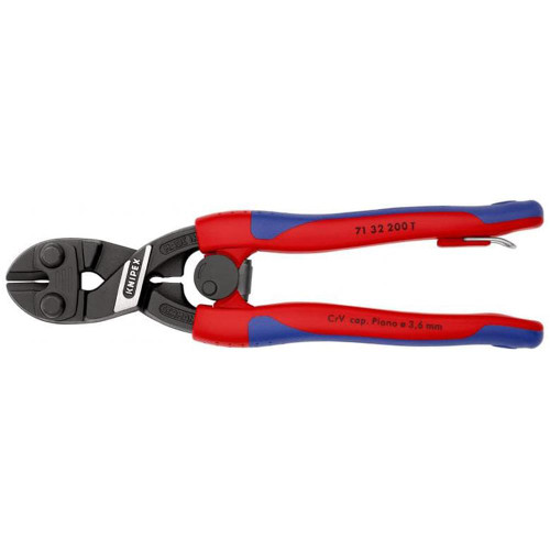 Knipex CoBolt Compact Spring Bolt Cutters with Tether Point image