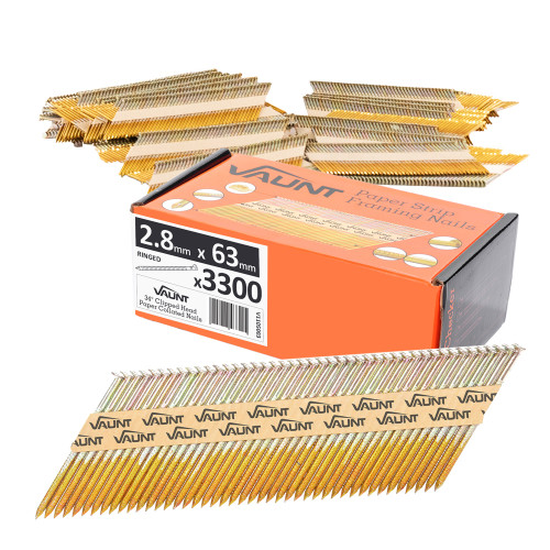 Vaunt 63mm x 2.8mm 34° Angled Framing Nails - Pack of 3300 image