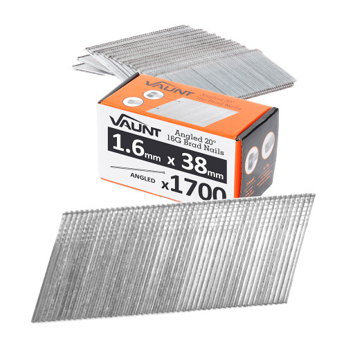 Vaunt 38mm 16g 20° Angled Brad Nails - Pack of 1700 image