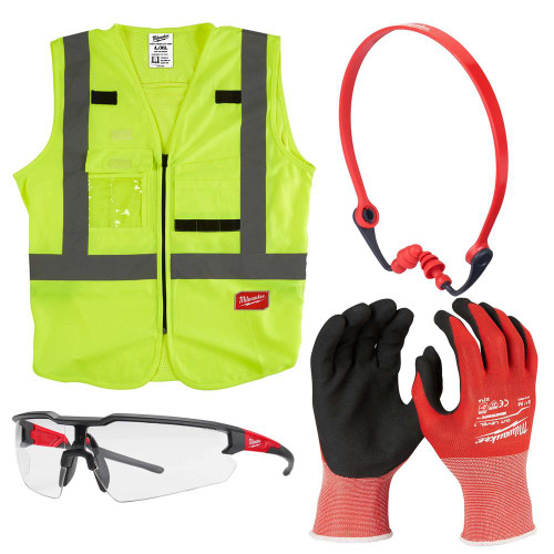 Milwaukee Construction PPE Kit 1 - 9/L image