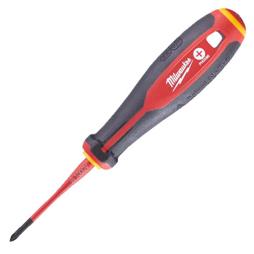 Milwaukee TRI-LOBE VDE Screwdriver  PH0 x 60mm image