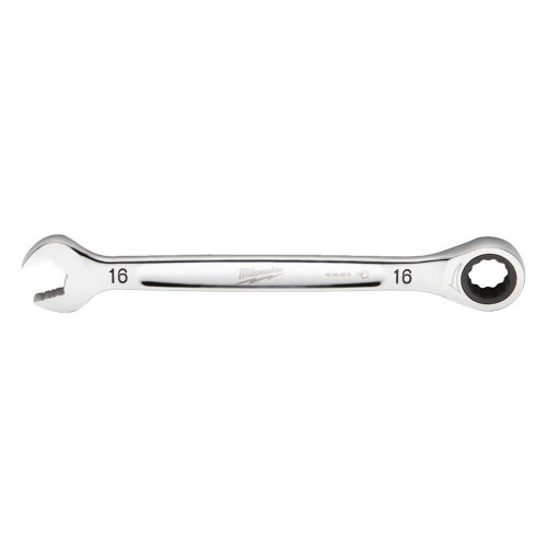 Milwaukee MAX BITE Ratcheting Metric Combination Spanner 16mm image