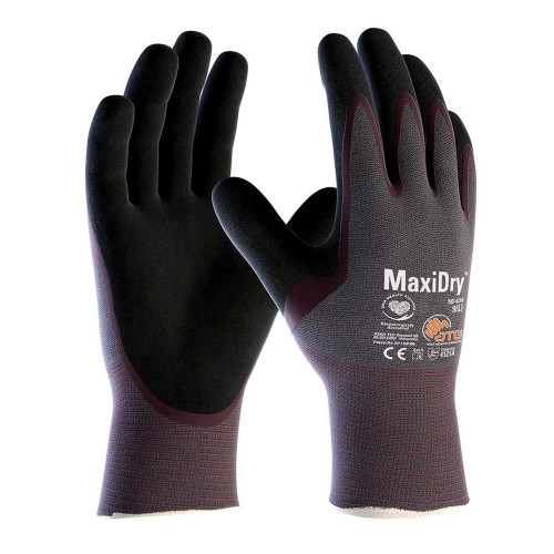 ATG MaxiDry Palm Coated Knitwrist Gloves image