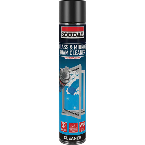 Soudal Glass & Mirror Aerosol Spray Cleaner (750ml) image