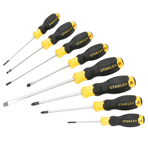 Stanley Essential 8 Piece Screwdriver Set image