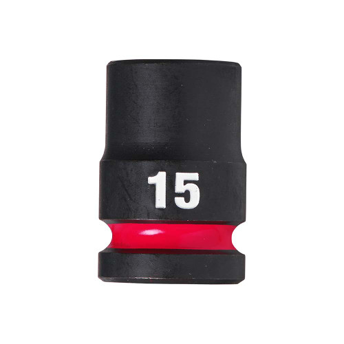 Milwaukee SHOCKWAVE 1/2" Impact Hex Socket - 15mm image