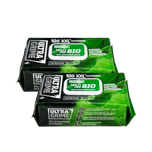 ULTRAGRIME PRO Bio Multiuse Clothwipes - Pack of 200 image