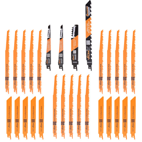 Vaunt Reciprocating Saw Blade Value Pack - Set of 29 image