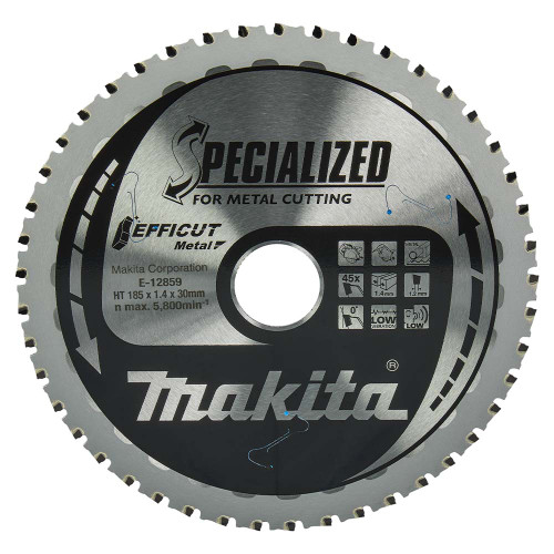 Makita Efficut TCT Saw Blade 185mm x 30mm 45T image