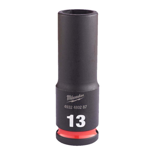 Milwaukee Shockwave Hex Socket Deep 3/8" - 13mm image