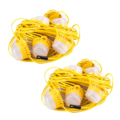 Vaunt 110V 10 x 8W Site Festoon Light Twinpack image