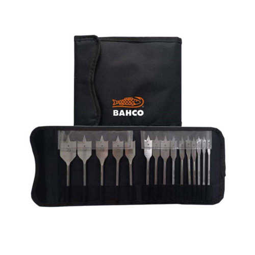 Bahco 15 Piece Flat Bit Set image