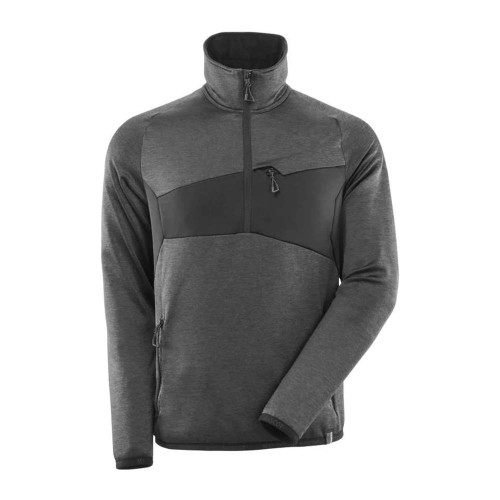 Mascot ACCELERATE Fleece Jumper with Half Zip - Grey image