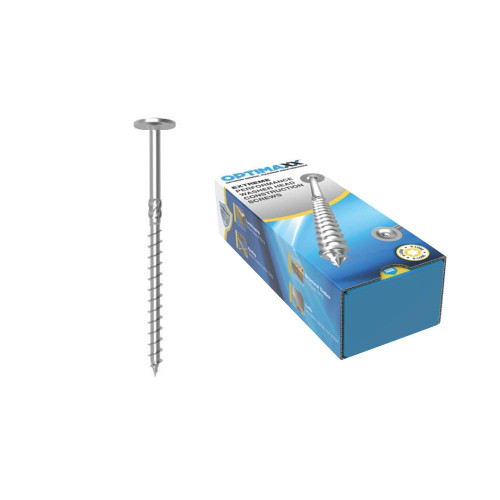 Optimaxx 6 x 80mm Extreme Performance Washer Head Construction Screws - TX - Box of 25 image