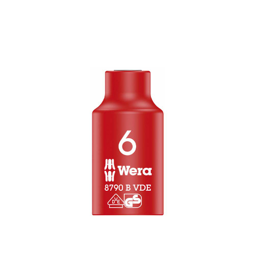 Wera 8790 B VDE Zyklop 3/8" socket 6 x 46 mm image