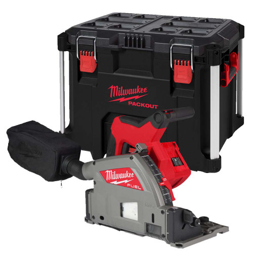 Milwaukee M18 FPS55-0P 18V FUEL Brushless Plunge Saw - Body & Packout Case image