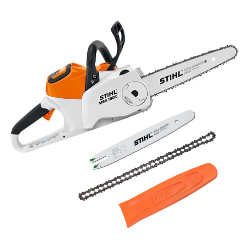 Sthil MSA 160 C-B Brushless Chainsaw, Guide Bar, Scabbard & Spare Chain image