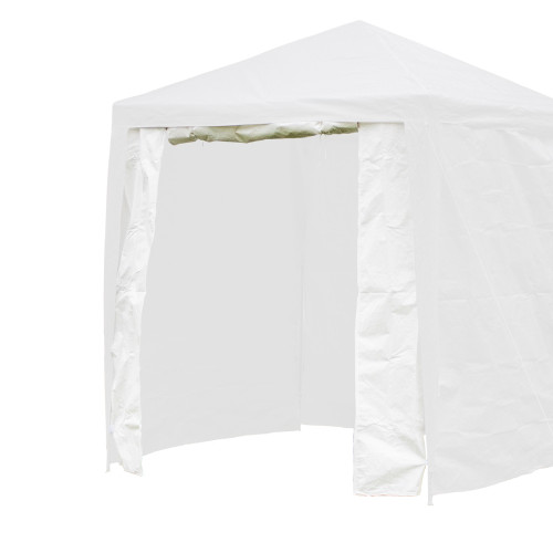Vaunt Home 2m White Gazebo Double Door Side Panel image