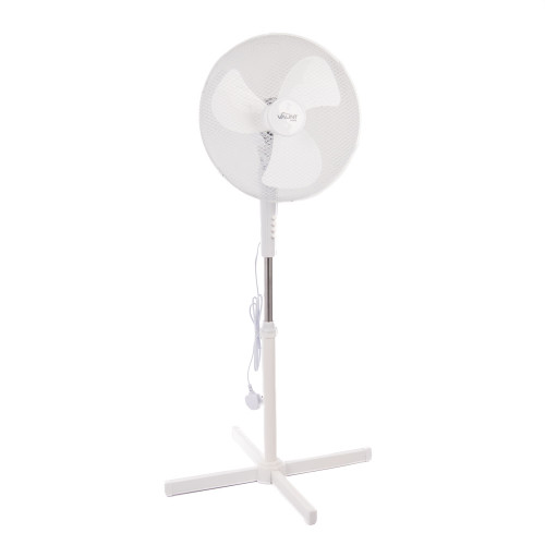 Vaunt Home 16" White Floor Standing Fan image