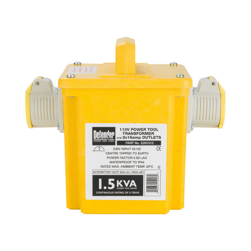 Defender E201512 1.5kVA Portable Transformer image