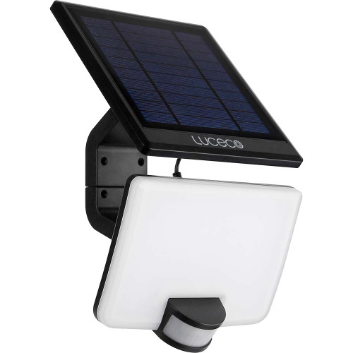 Luceco LEXSF15B40 1500 Lumens Solar Floodlight with PIR Sensor image