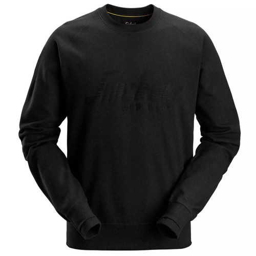 Snickers 2892 Logo Sweatshirt - Black image