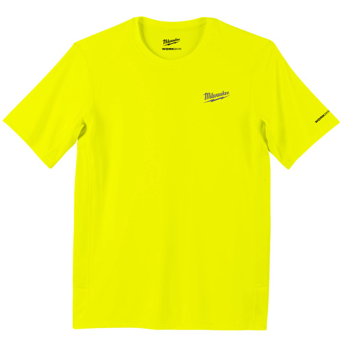Milwaukee WORKSKIN Warm Weather T-Shirt - Yellow image