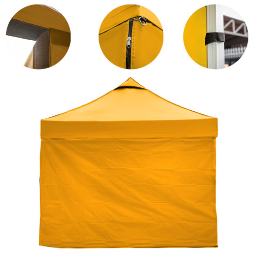 Vaunt X 3m x 1.9m Plain Gazebo Side Panel - Yellow image