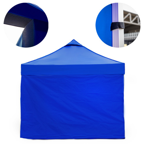 Vaunt 3m x 1.9m Plain Gazebo Side Panel - Blue image