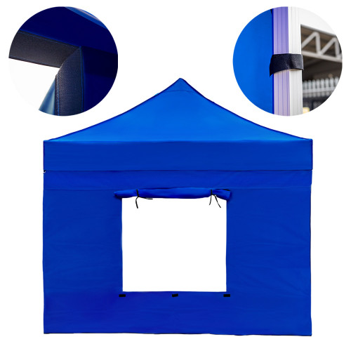 Vaunt 3m x 1.9m Window Gazebo Side Panel - Blue image