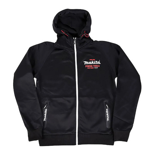 Makita 98P210 Black Full Zip Hoodie image