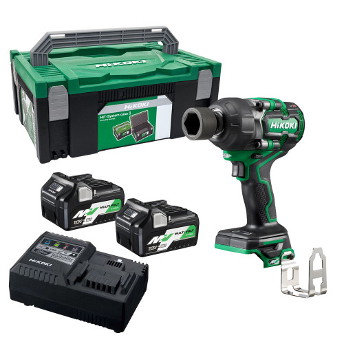 Hikoki WR36DEJRZ 36V MULTI VOLT Brushless 1 2 Impact Wrench 2x