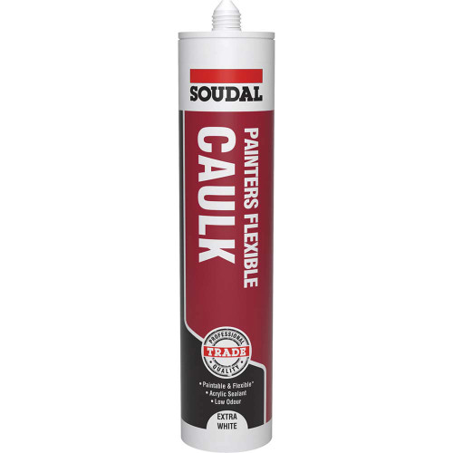 Soudal Trade Painters Flexible Caulk - Extra White (290ml) image