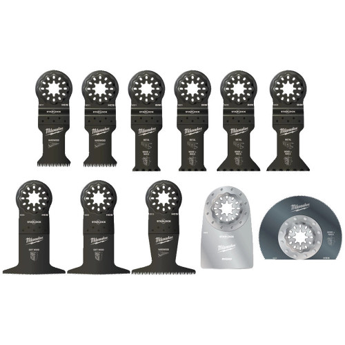 Milwaukee 11 Piece General Multi-Tool Blade Set image