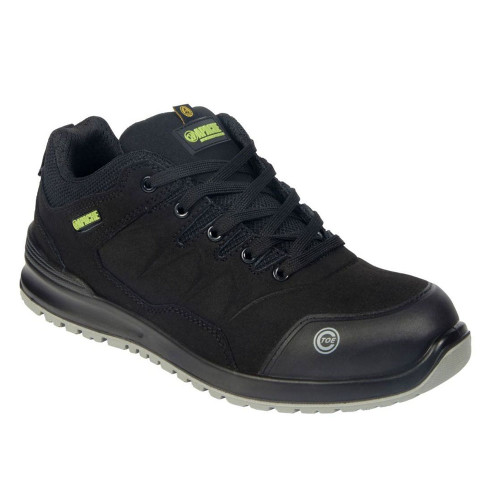 Apache Brampton Suede Safety Trainers (Black) image