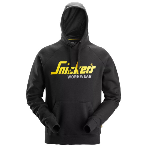 Snickers 2899 Classic Logo Hoodie - Black image