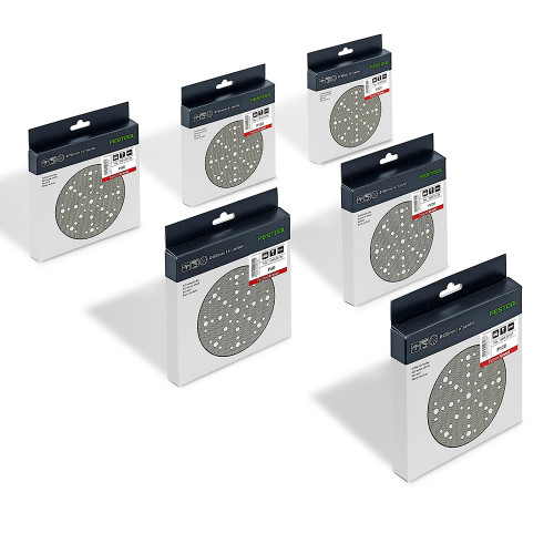 Festool 578166 60 Piece STF D150/48 Sanding Discs Starter Set image