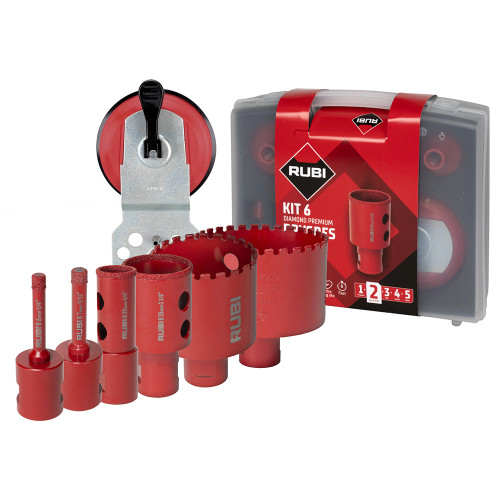 Rubi 6 Piece Premium Drygres Drill Bit Kit image