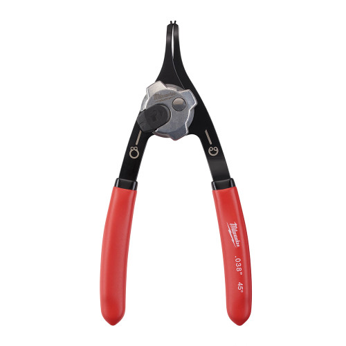 Milwaukee Small 45° Angled Circlip Plier - 0.9mm Tip image