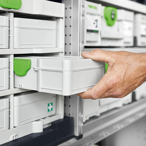 Festool SYS3-RK/6 M 337-Set Systainer³ Rack Editie RTF | Festool sortainers | Van Groningen Tools